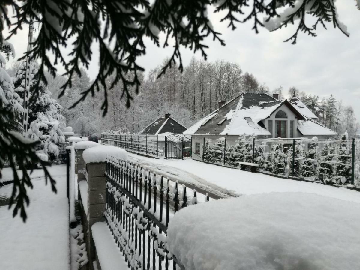 Nibylandia Dom Pod Lasem Nowa Wies Grodziska ภายนอก รูปภาพ