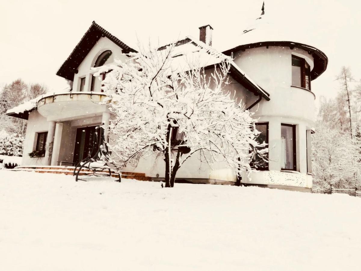 Nibylandia Dom Pod Lasem Nowa Wies Grodziska ภายนอก รูปภาพ