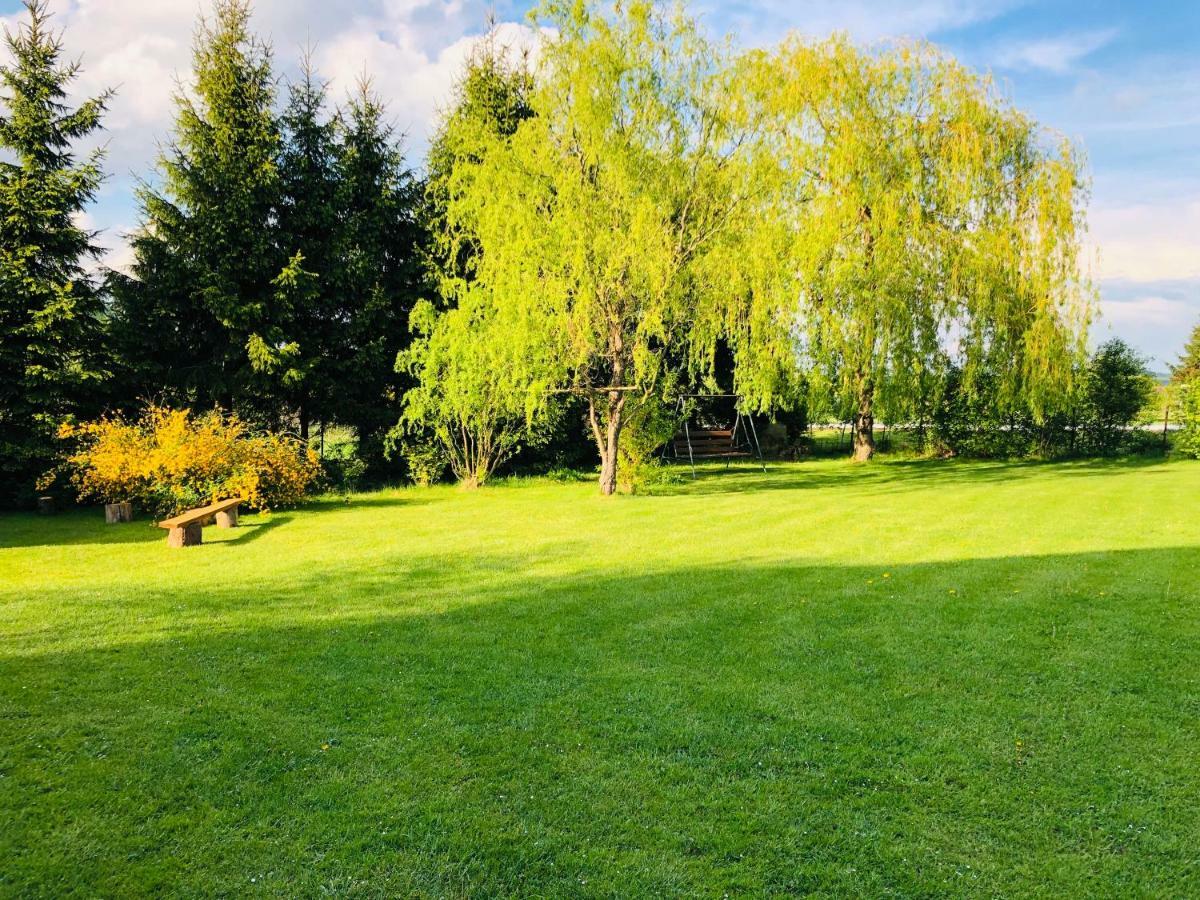 Nibylandia Dom Pod Lasem Nowa Wies Grodziska ภายนอก รูปภาพ