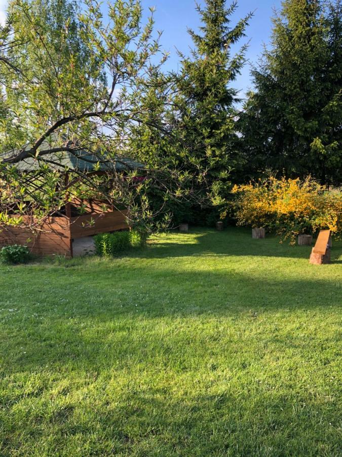 Nibylandia Dom Pod Lasem Nowa Wies Grodziska ภายนอก รูปภาพ
